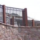 Wrought Iron Picket Style Pool Railings