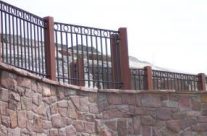 Wrought Iron Picket Style Pool Railings