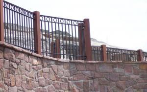 Wrought Iron Picket Style Pool Railings